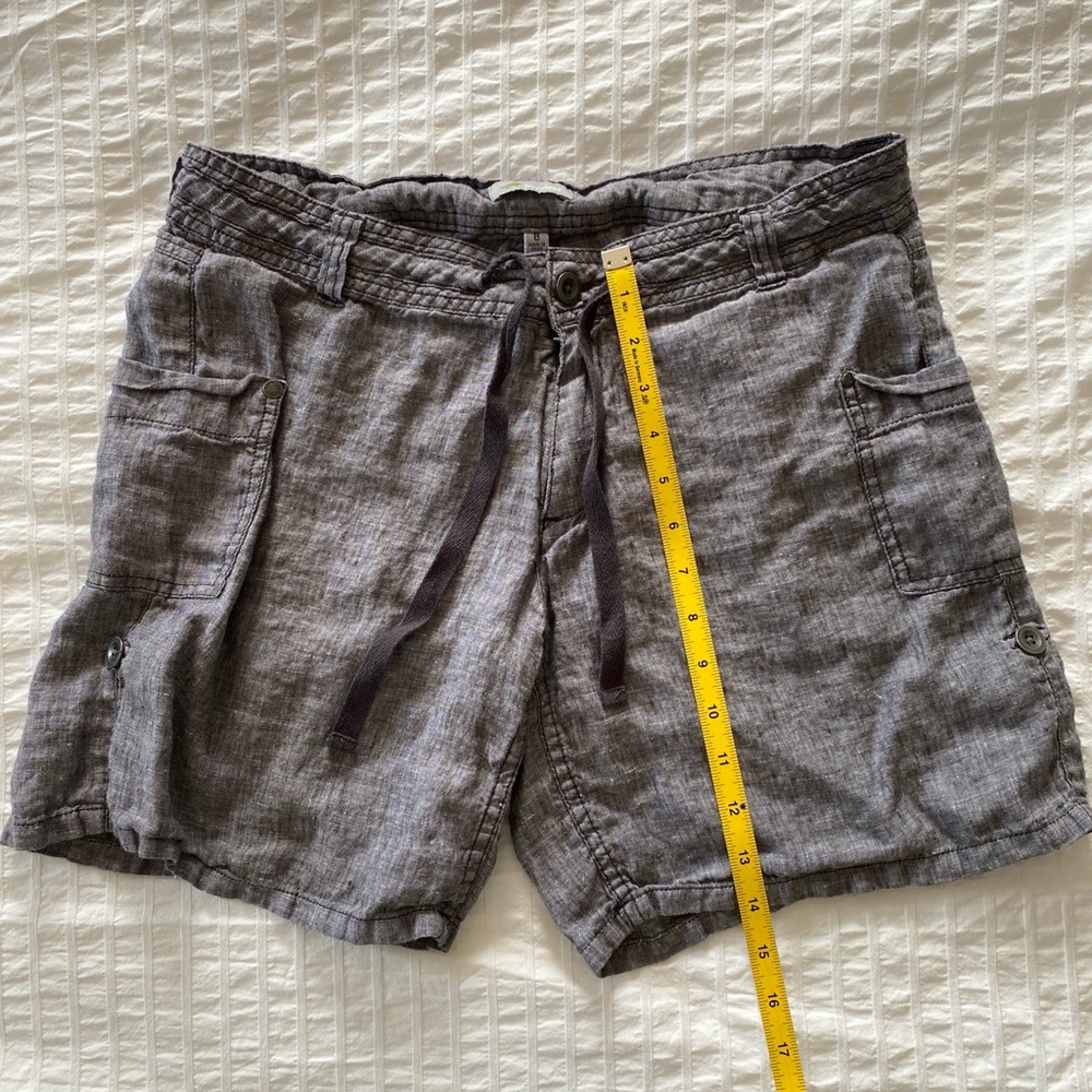 Toad&Co. Women's Linen Cargo Shorts - Picture 4 of 4